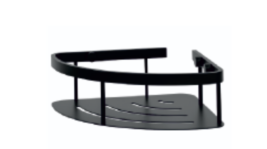 Köşe Şampuanlık Siyah resmi